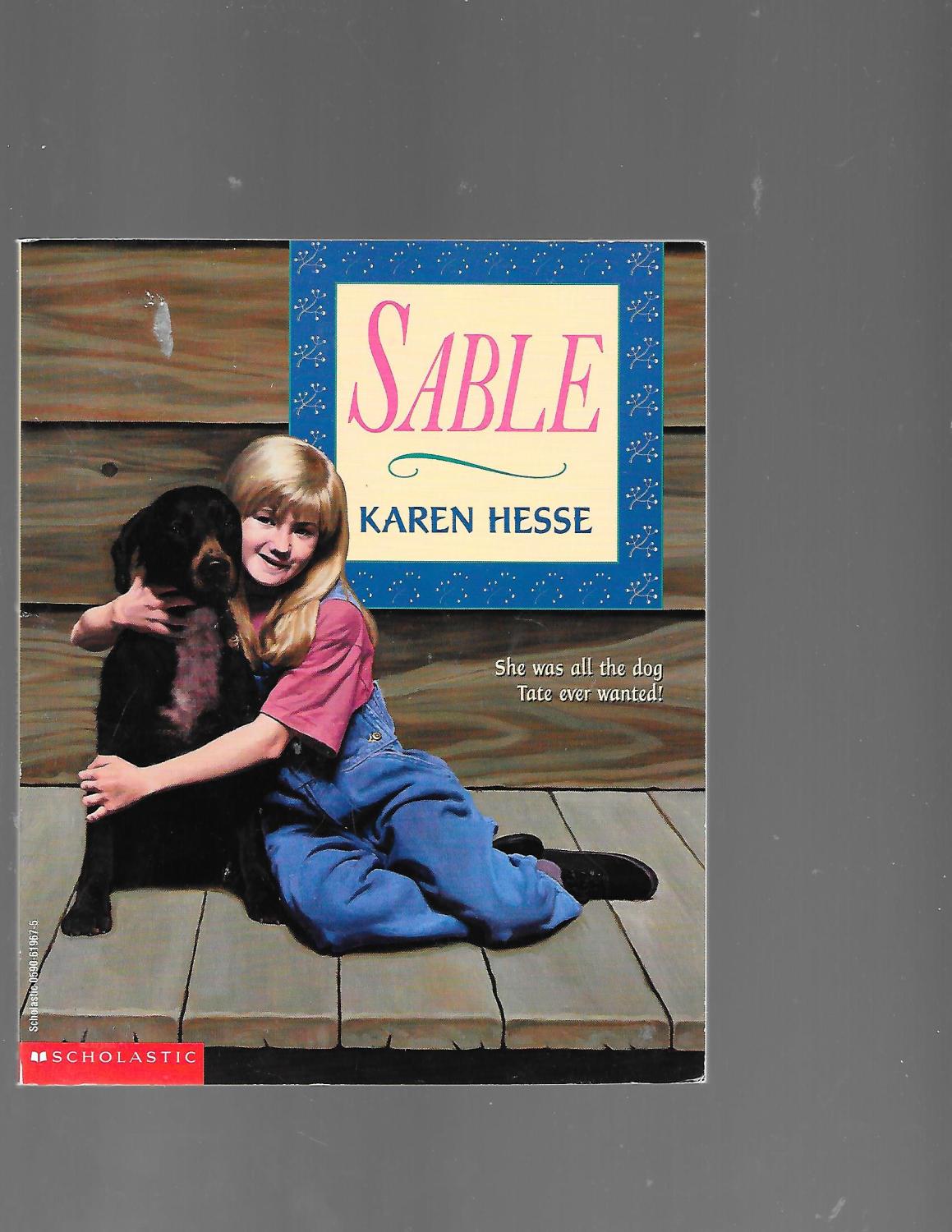 Sable by Hesse, Karen: Good Soft cover (1995) 1st Edition | TuosistBook
