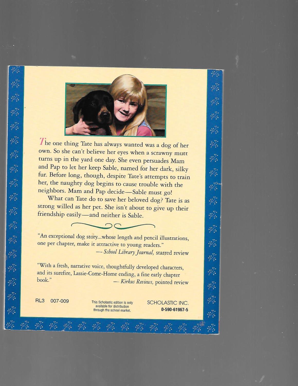 Sable by Hesse, Karen: Good Soft cover (1995) 1st Edition | TuosistBook