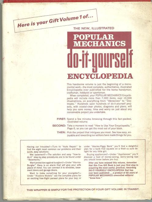 POPULAR MECHANICS DO IT YOURSELF ENCYCLOPEDIA Ab-Ba