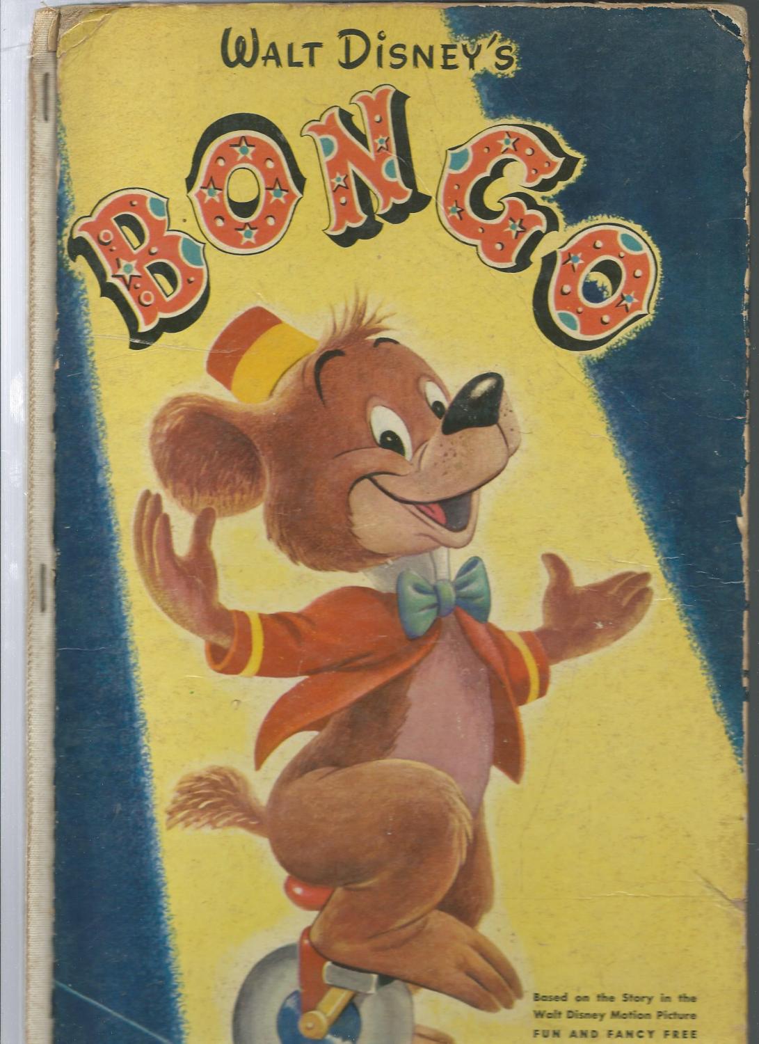 Bongo De Walt Disney Adapted By Sinclair Lewis Illust By Edgar Starr Very Good Hardcover 1947 Odds Ends Books