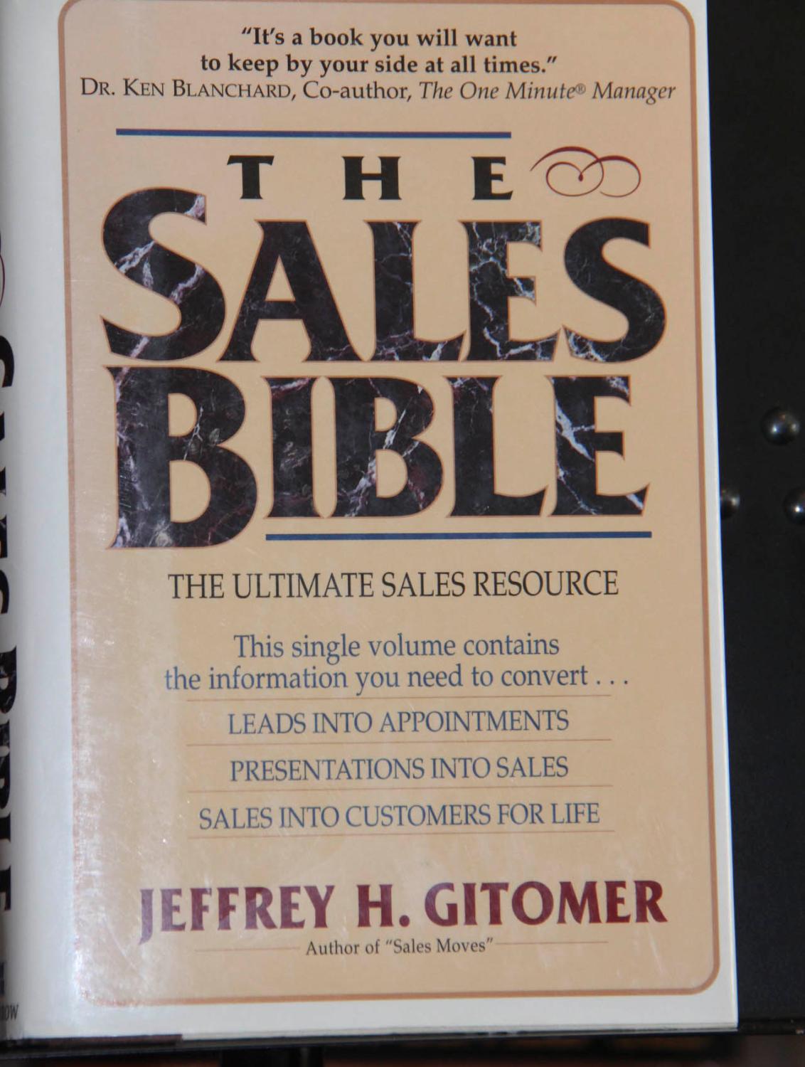 The Sales Bible The Ultimate Sales Resource by Jeffrey H. Gitomer Near