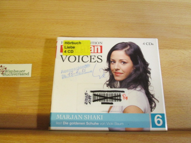 Hörbuch-Edition woman voices; Teil: 6., Marjan Shaki liest Die goldenen Schuhe. von - Baum, Vicki und Marjan Shaki