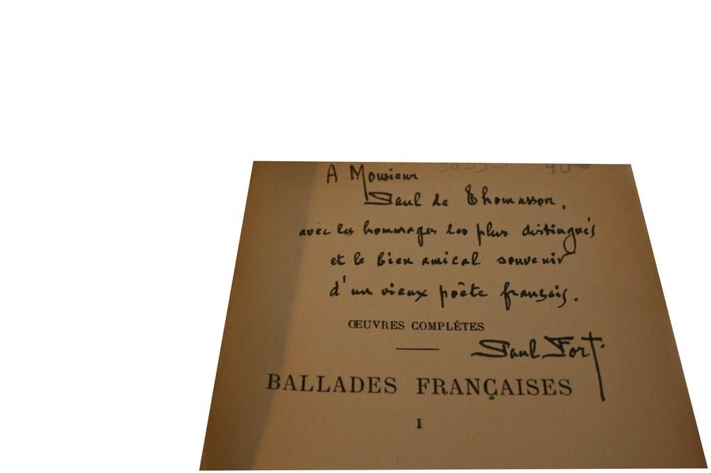 La ronde autour du monde. Préface de Pierre Louys. by FORT (Paul