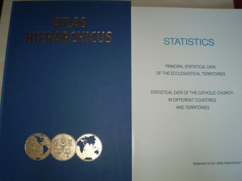 ATLAS HIERARCHICUS. Descriptio geographica et statistica insuper notae historicae ecclesiae catholicae. Consilio et hortatu sedis apostolicae. - Stezycki, Zenon.