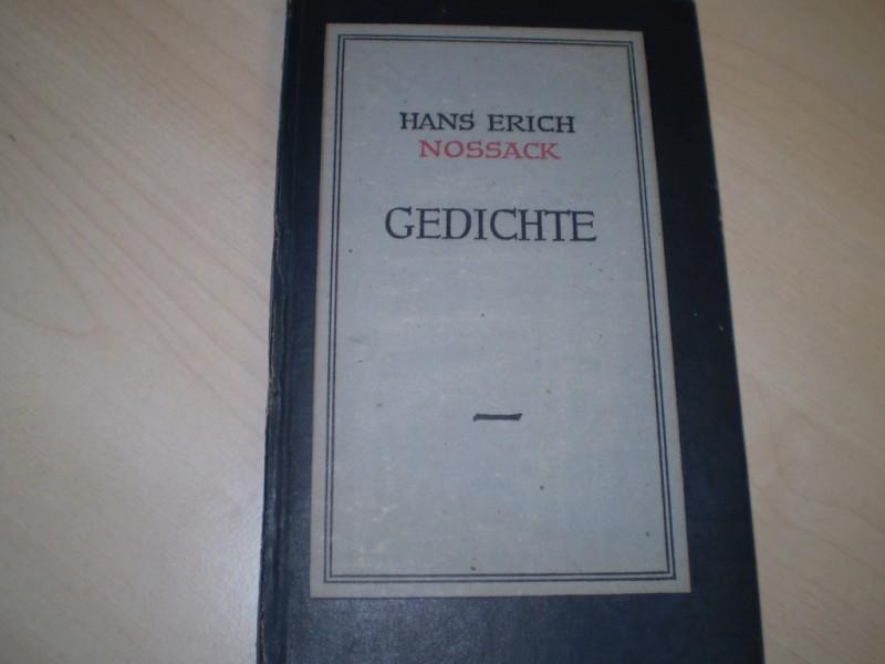 Gedichte. by Nossack, Hans Erich hardcover (1947) EA. Antiquariat