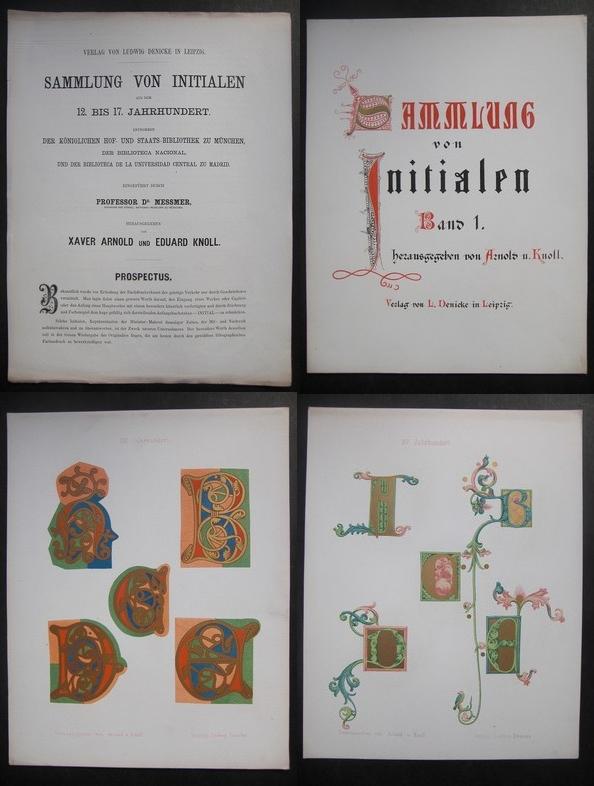 Sammlung von Initialen. Band 1. Sammlung von Initialen aus dem 12. bis