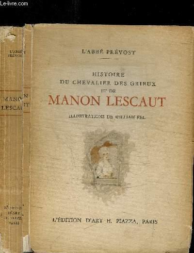 Histoire Du Chevalier Des Grieux Et De Manon Lescaut By Abbe Prevost Bon Couverture Souple