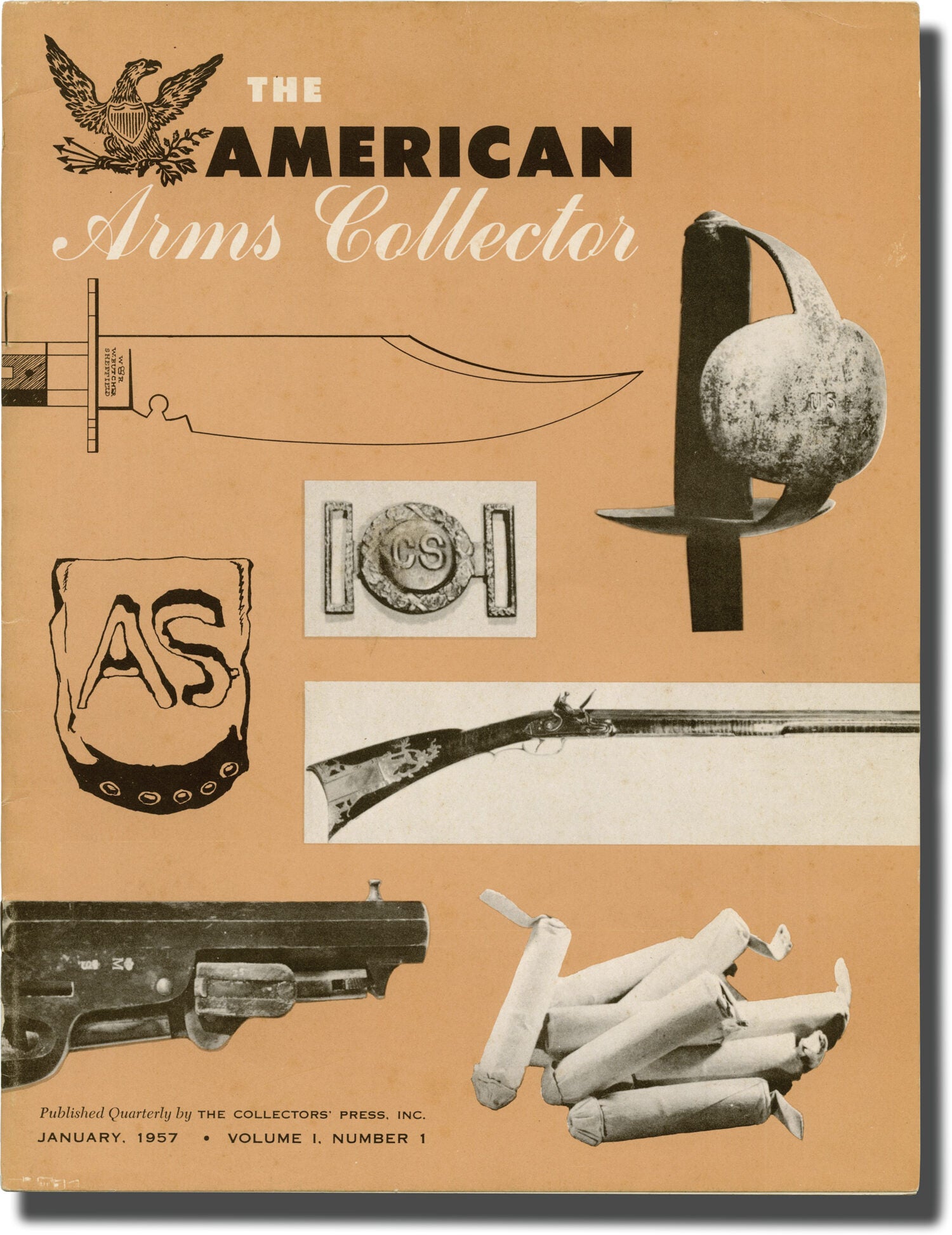 The American Arms Collector (Complete run of 8 magazine issues, one ...