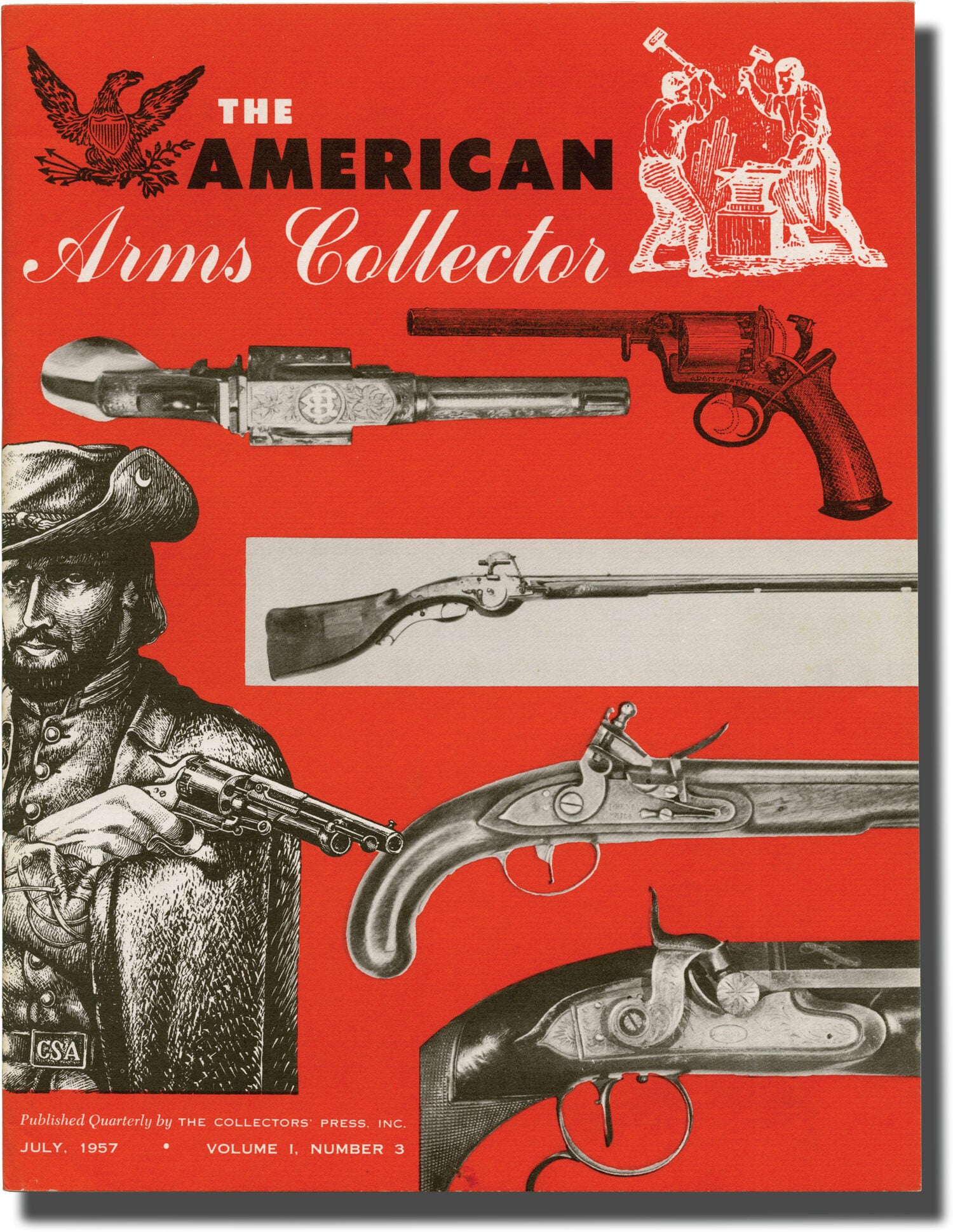 The American Arms Collector (Complete run of 8 magazine issues, one ...