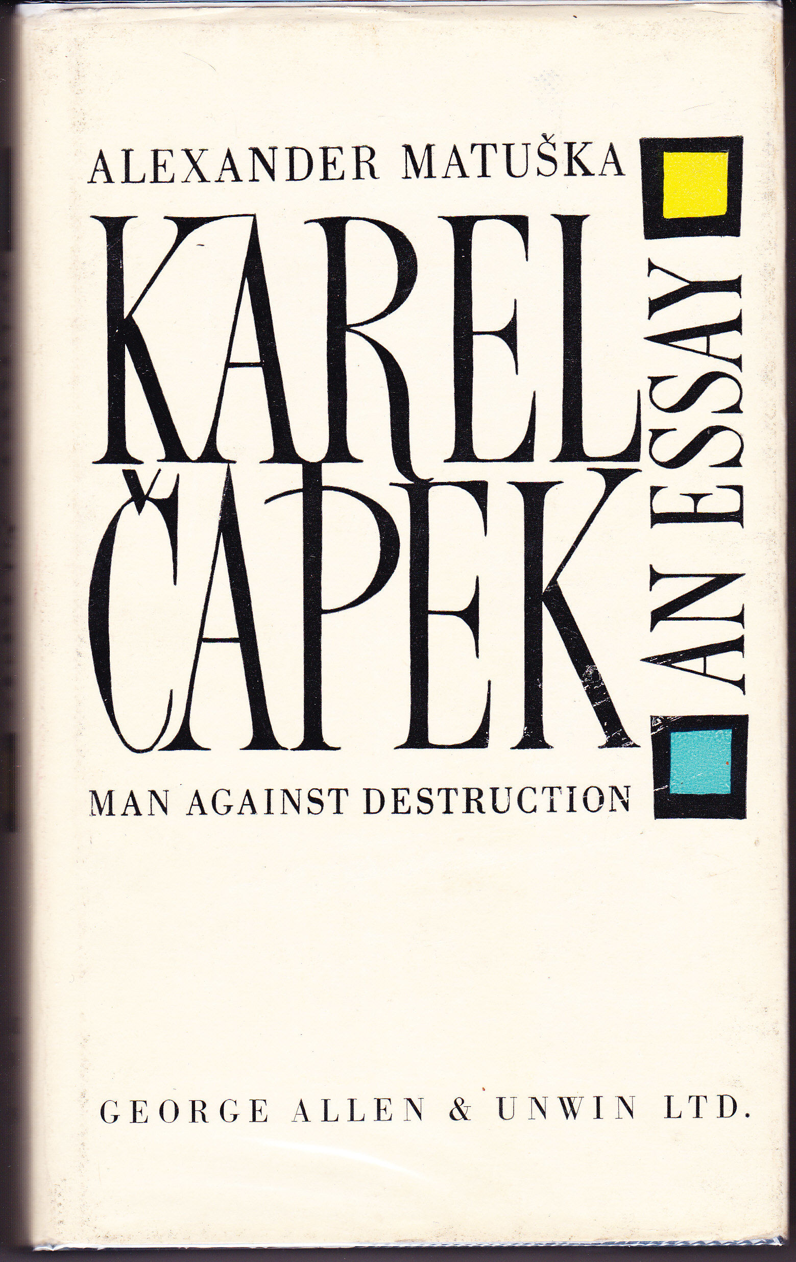 Karel Capek. An Essay