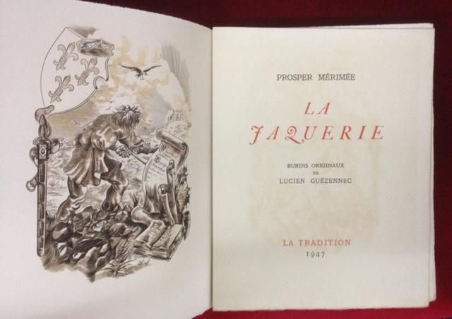 La Jaquerie. Burins originaux de Lucien Guézennec Proper Mérimée [Bon] [Couverture souple]