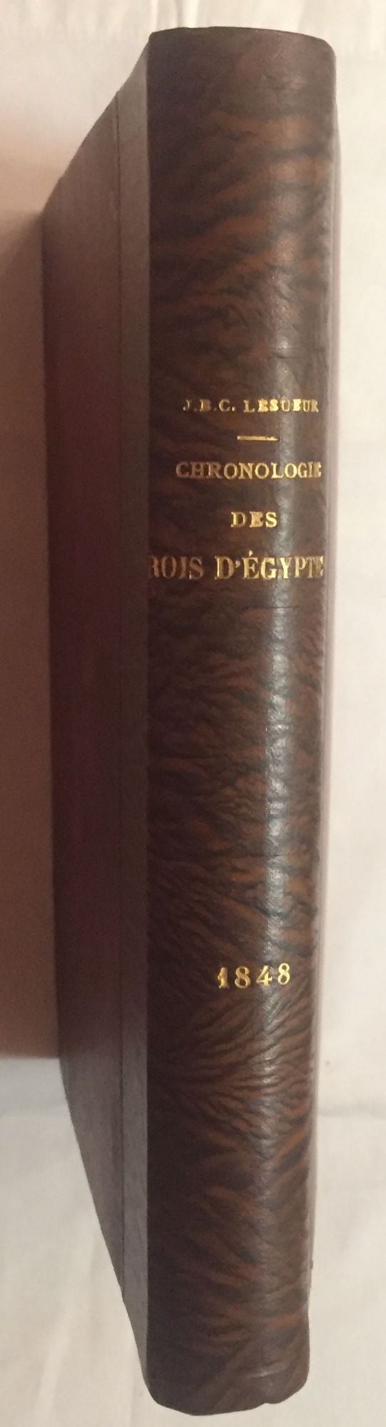 Chronologie des rois d'Egypte - LESUEUR J.B.C.