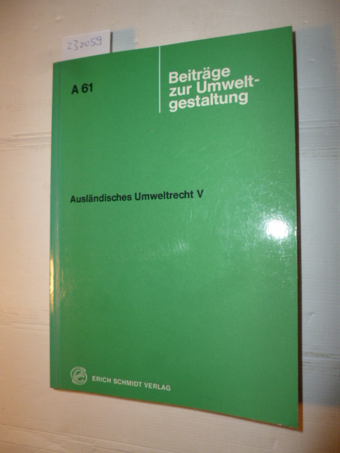 Prominente in der Umweltdiskussion : Beitr. z. III. Internat. WWF-Kongress - Genscher, Hans-Dietrich [Hrsg.]