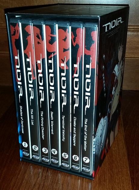 Noir, Volumes 1-7 Boxset by Ryoe Tsukimura; Bee Train; Victor