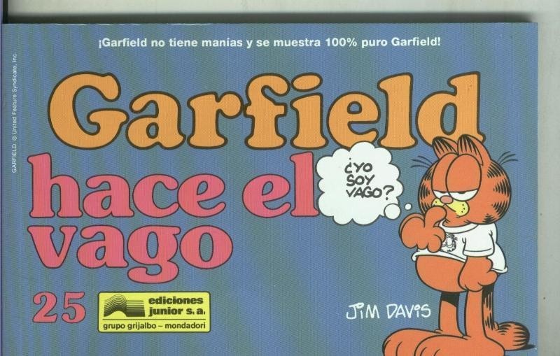 Garfield de Jim Davis numero 25: Hace el vago - Jim Davis