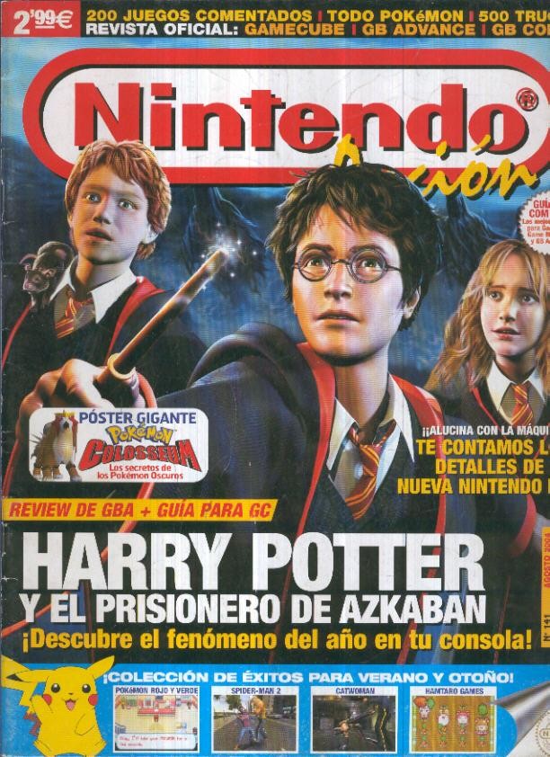 Revista: NINTENDO ACCION, : Guia de Harry Potter Azkaban (2004) de  VARIOS: (2004) Revista / Publicación | El Boletin