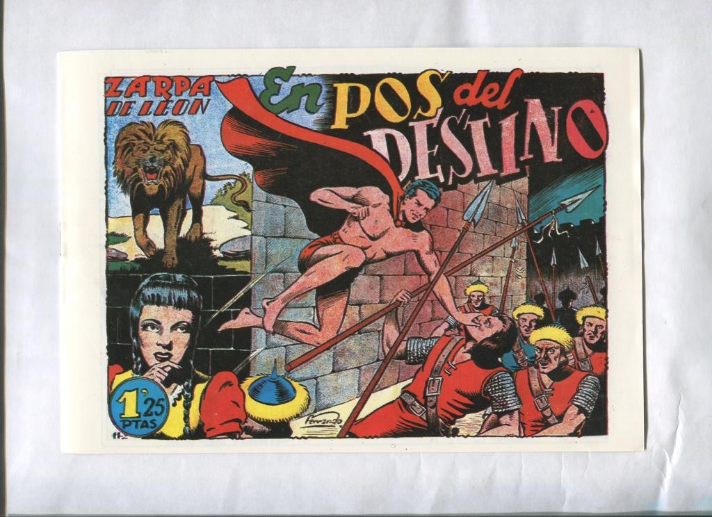 Facsimil: Zarpa de Leon numero 11: En pos del destino by Ferrando: (1998)  Comic | El Boletin