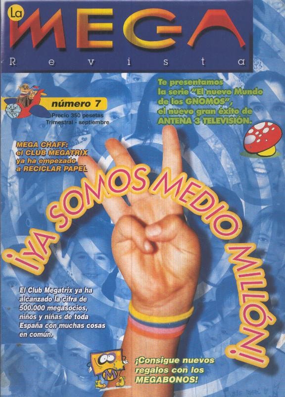 LA MEGA REVISTA - Club Megatrix: Numero 07 de VARIOS: (1996) Revista ...