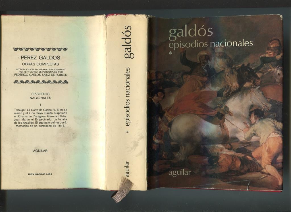 Episodios Nacionales volumen 1: Trafalgar, las Cortes de Carlos IV, - Benito Perez Galdos