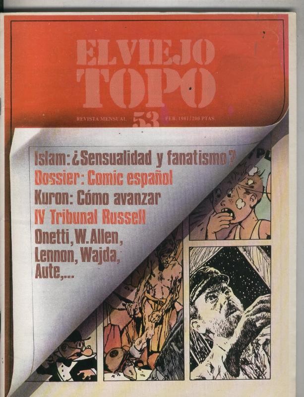 El Viejo Topo Numero 053 Dossier Comic Español By Varios 1980