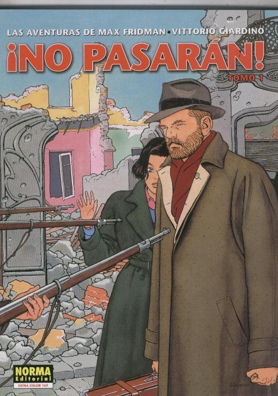 Cimoc Extra Color numero 169: Las aventuras de Max Fridman volumen 1: No pasaran, tomo 1 - Vittorio Giardino