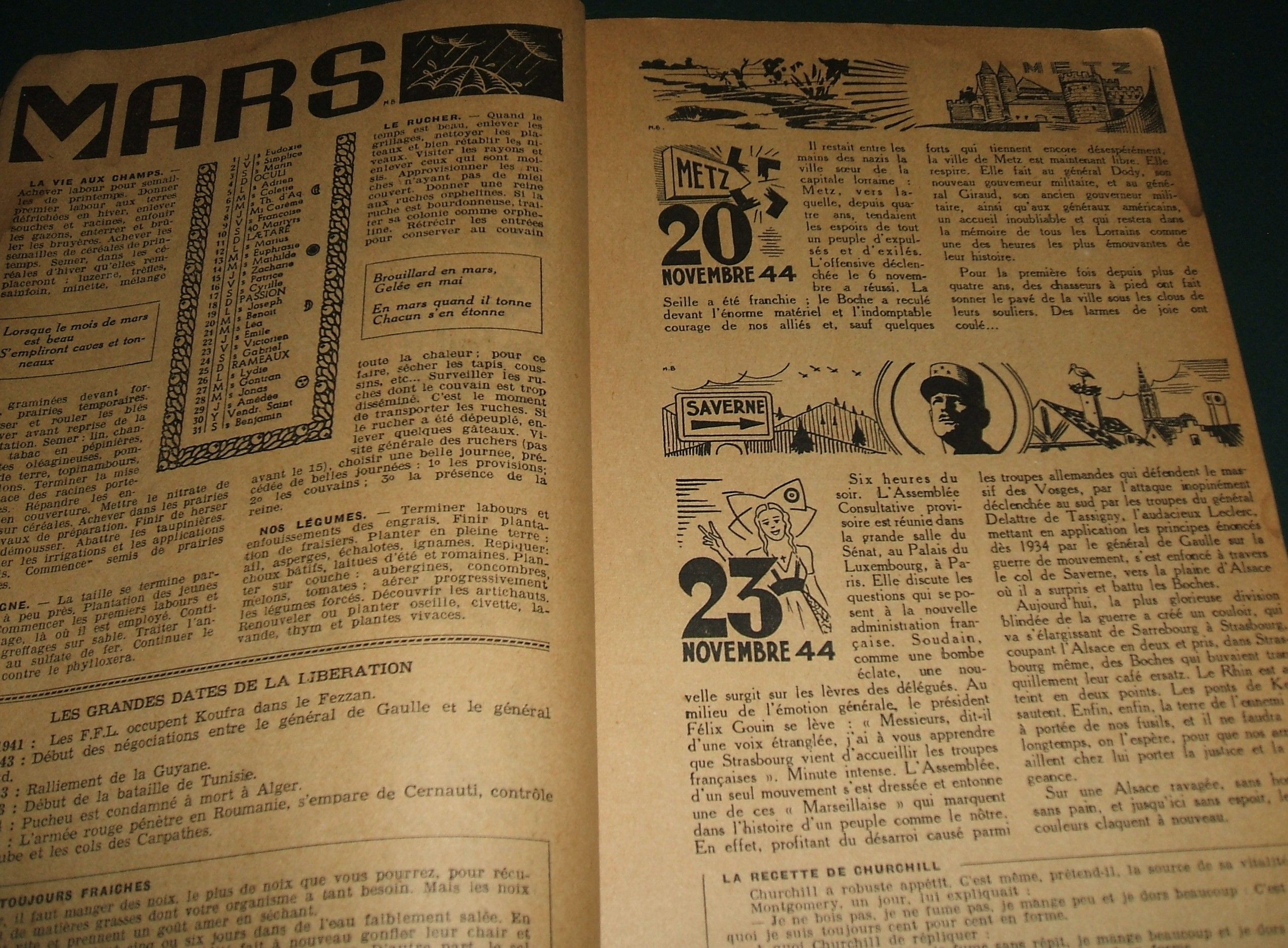 Album Souvenir De La Liberation 1945 Edite par L'est Republicain de L