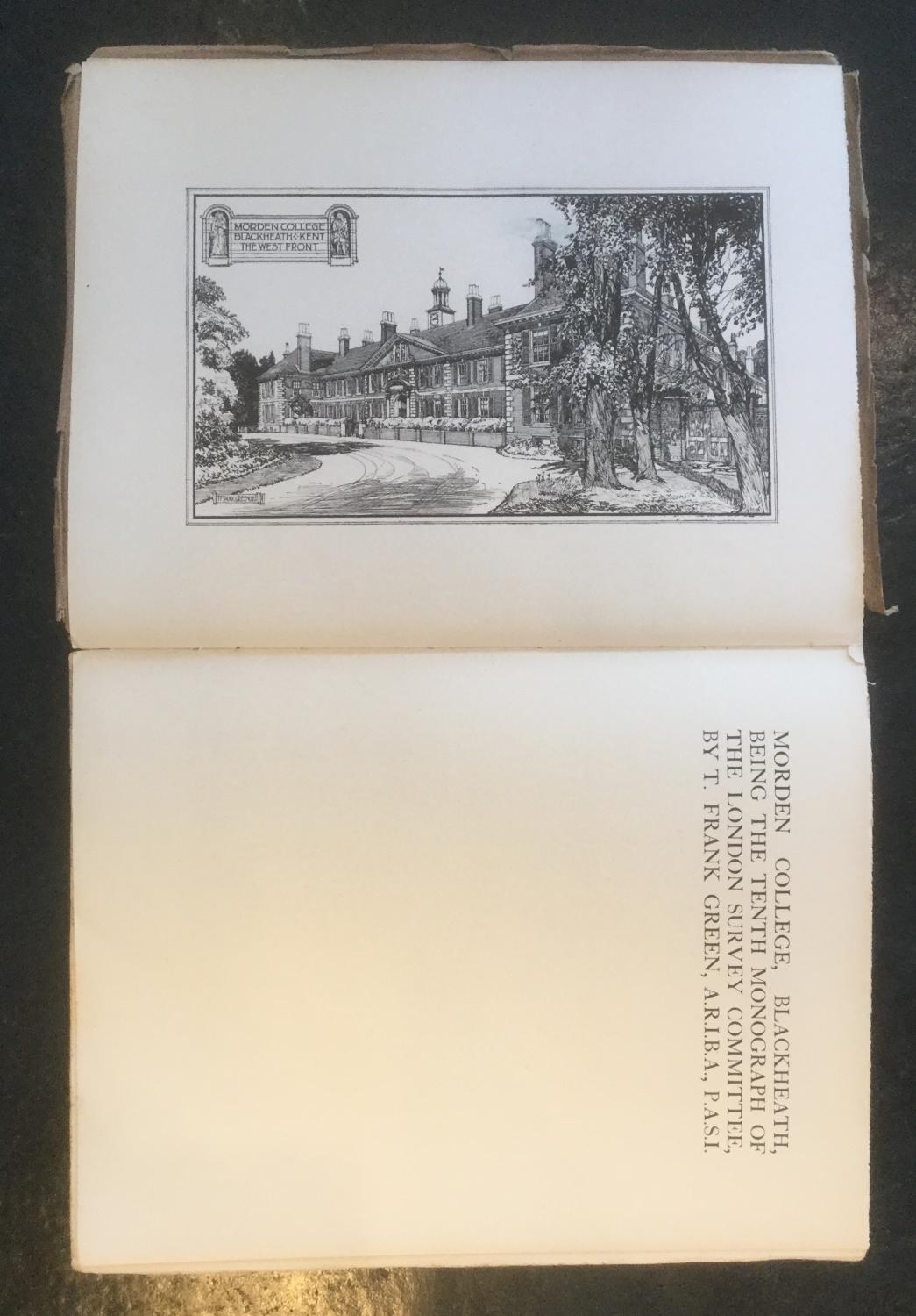 Morden College, Blackheath, being the Tenth Monograph of the London ...