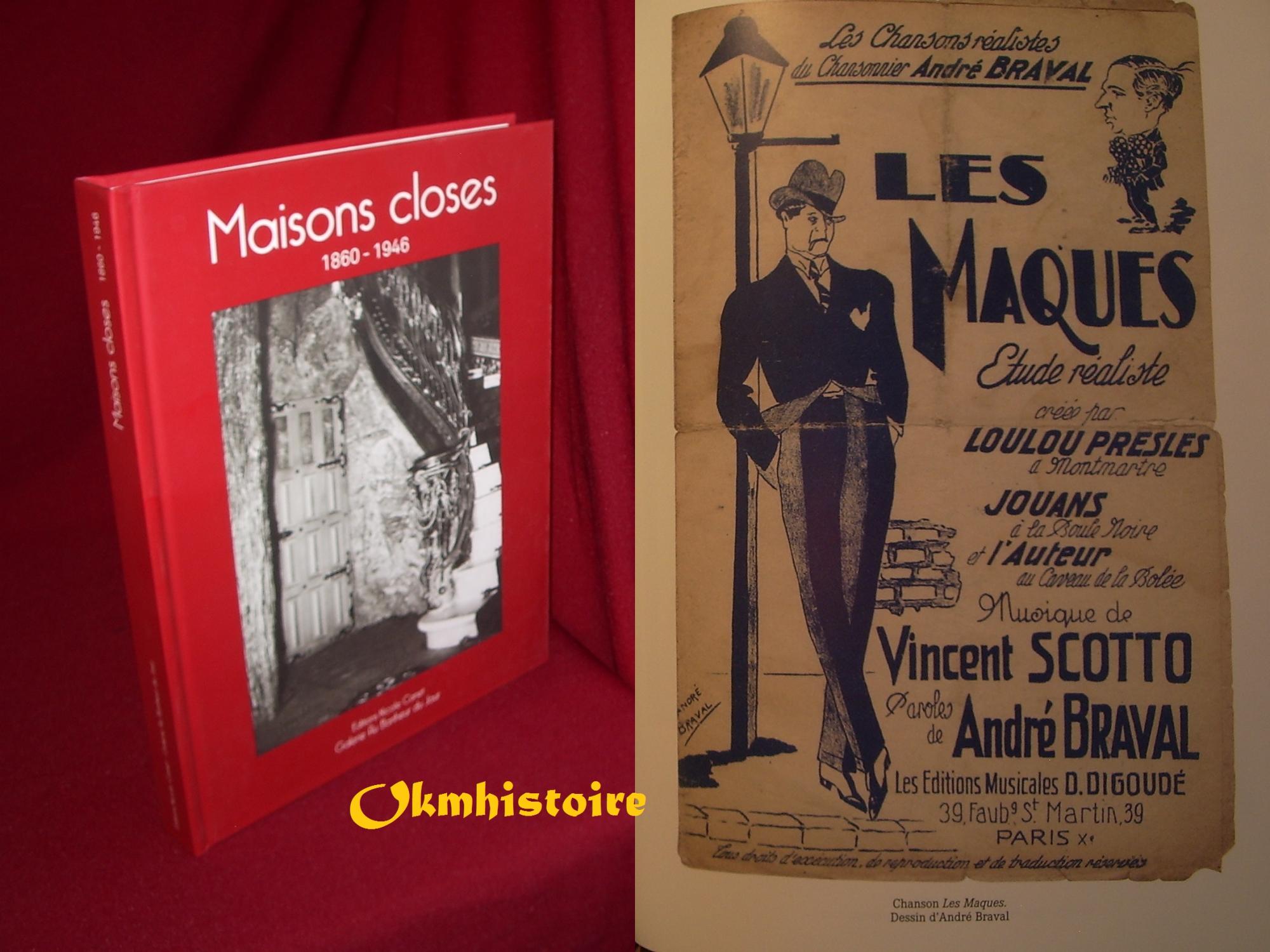 Maisons closes 1860-1946 ---------- [ BILINGUE : Français // ENGLISH ] [ édition limitée à 1500 ex numérotés ] - CANET ( Nicole )