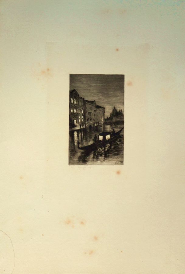 Suite des 10 eaux-fortes illustrant les ?uvres d'Alfred de Musset (1ère série). PILLE (Henri) [ ]