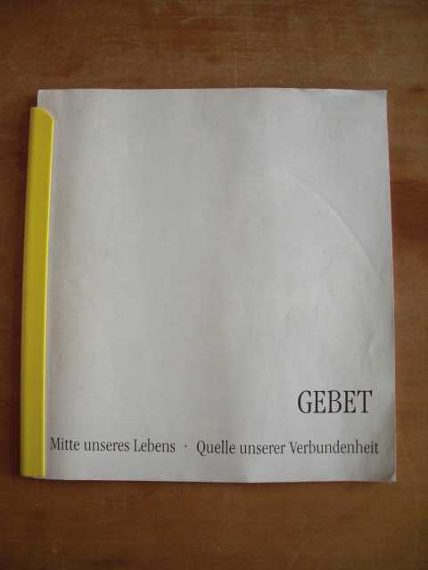 Jahrbuch 1990. Gebet Mitte unseres Lebens, Quelle unserer Verbundenheit. - Erzdiezöse Wien.