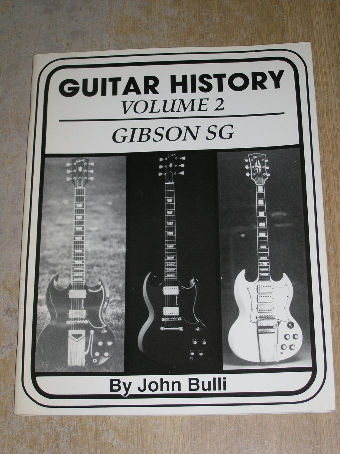 sg guitar history