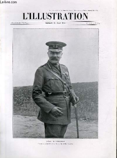 L'ILLUSTRATION JOURNAL UNIVERSEL N° 3823 - Lord Kitchener. COLLECTIF / BASCHET R. [Bon] [Couverture souple]