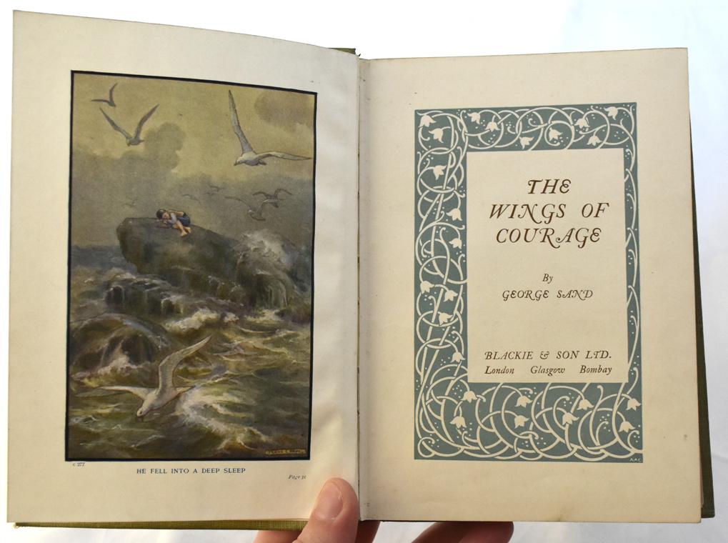 The Wings Of Courage The Cloud Spinner By George Sand Good Decorative Cloth Ecbooks