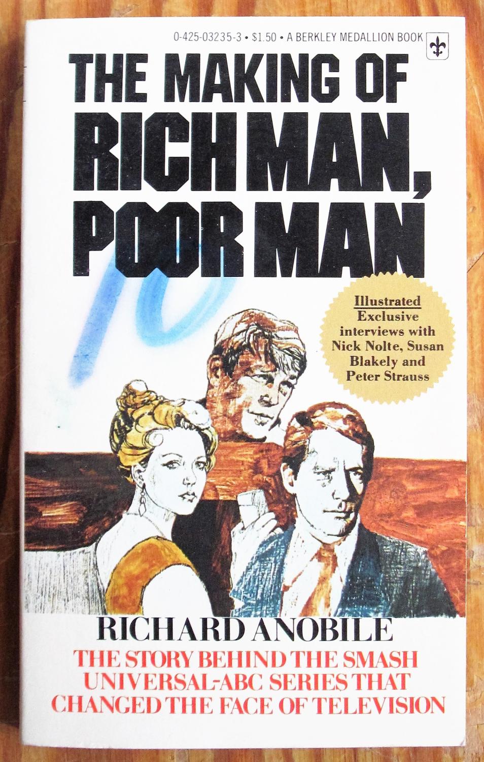 The Making Of Rich Man Poor Man By Anobile Richard Very Good Trade Paperback 1976 Ken Jackson
