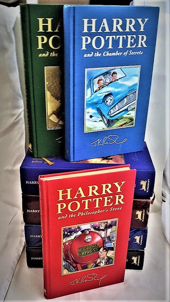 Complete set of the Harry Potter Collector's Editions. Deluxe