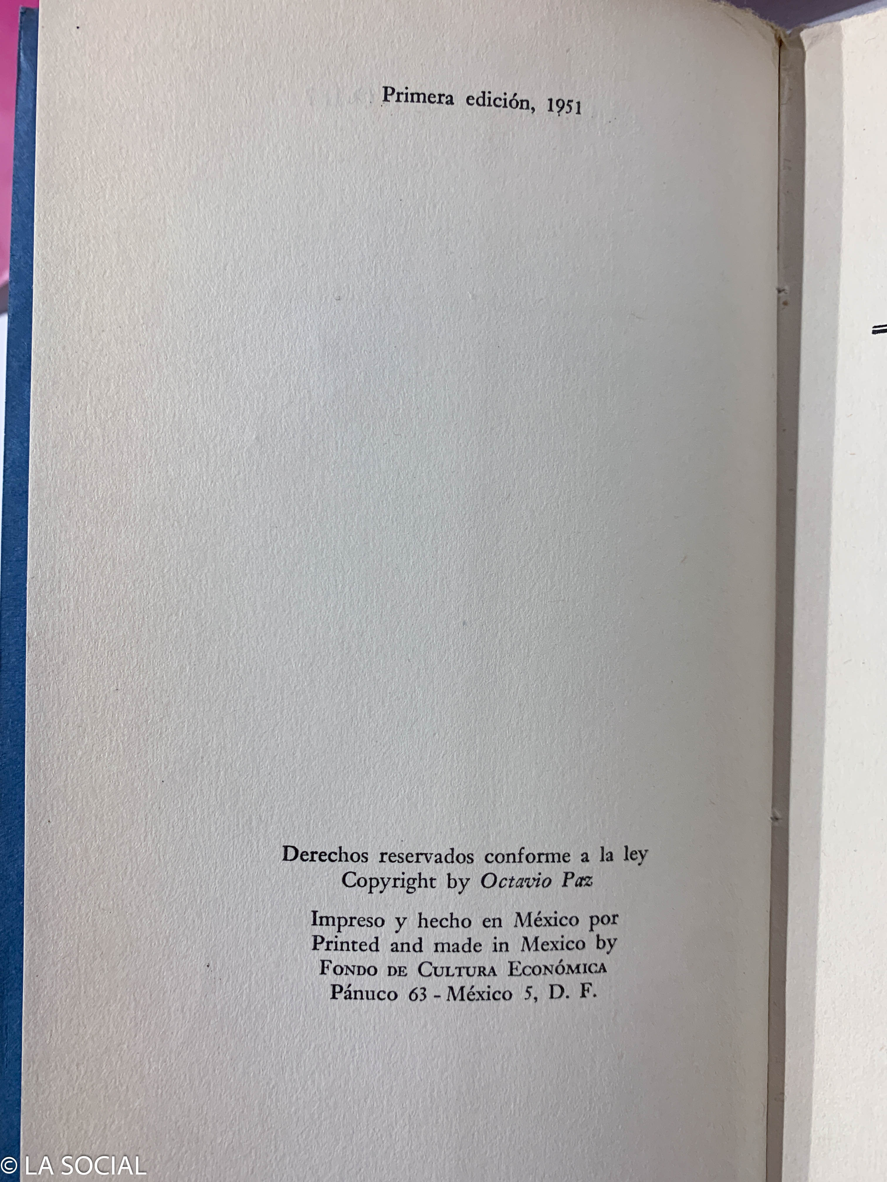 Águila o sol ? de Octavio Paz: Muy bien Tapa Blanda c/sobrecubierta (1951)  1ª Edición | La Social. Galería y Libros