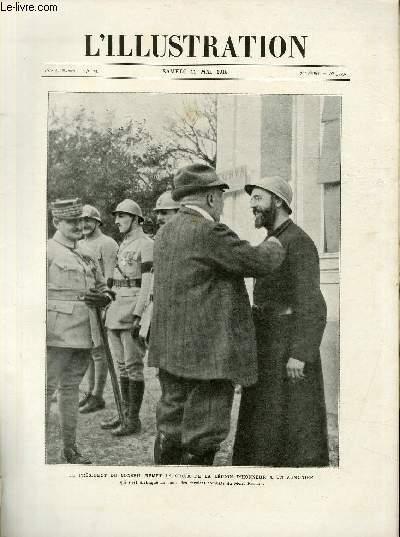 L'ILLUSTRATION JOURNAL UNIVERSEL N° 3923 - Le président du Conseil remet la croix de la légion d'honneur a un aumonier qui s'est distingué au cours d