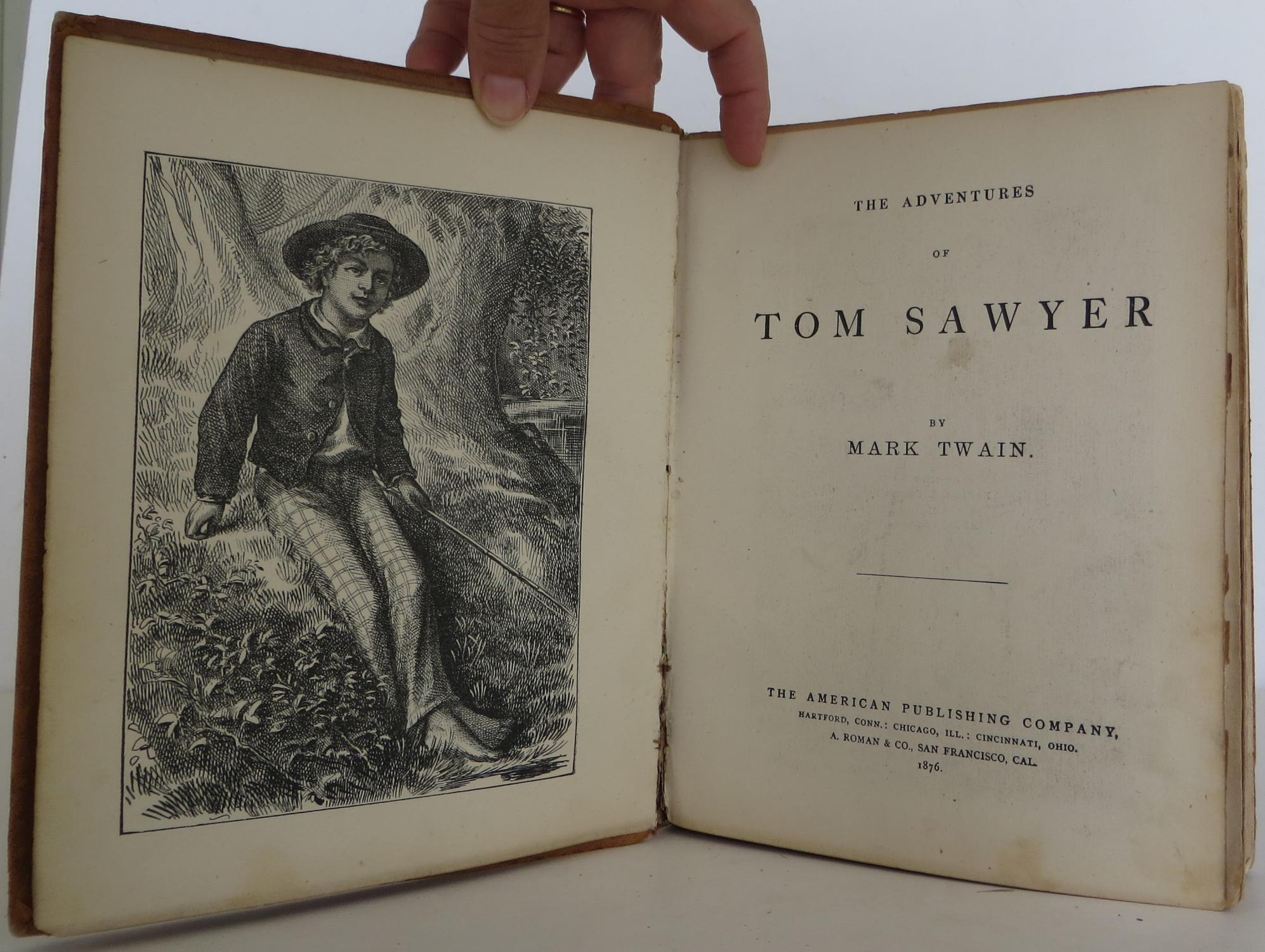 The Adventures of Tom Sawyer by Twain, Mark Very Good Hardcover (1876
