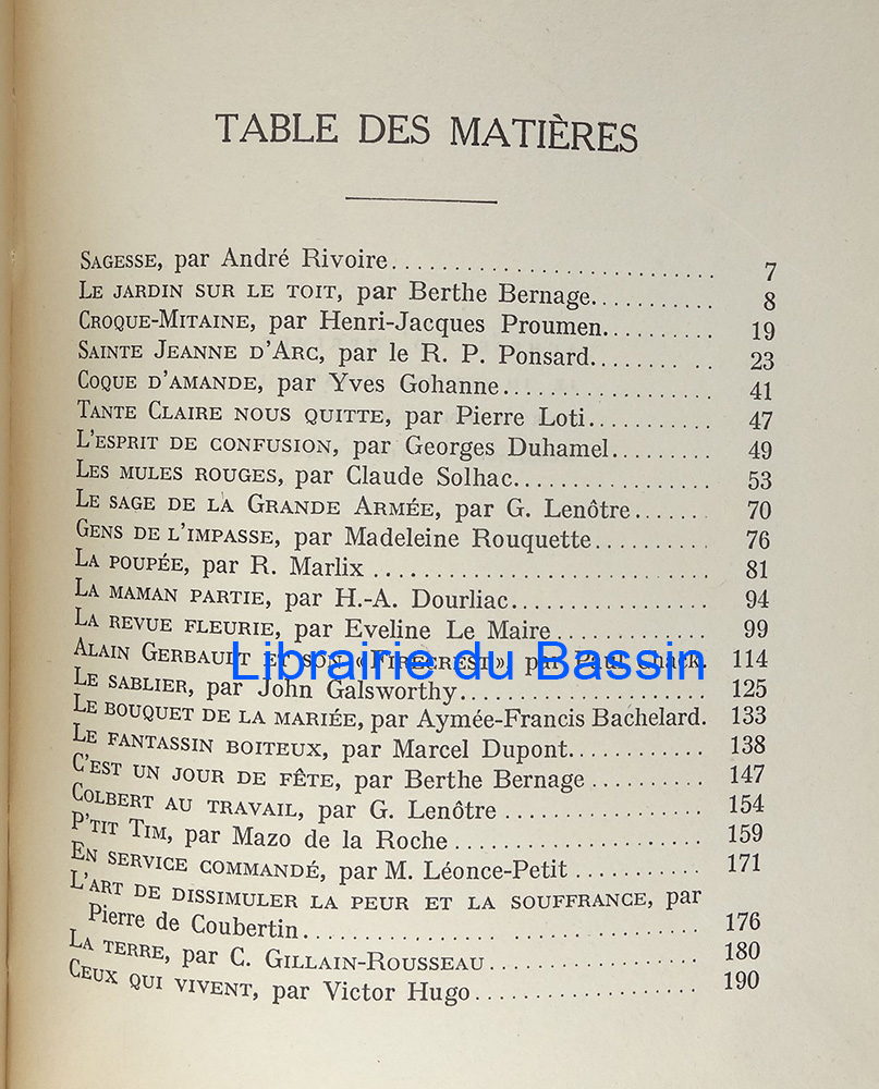 1938-1939 Le Livre de nos veillées Tome VI Collectif [Bon] [Couverture souple]
