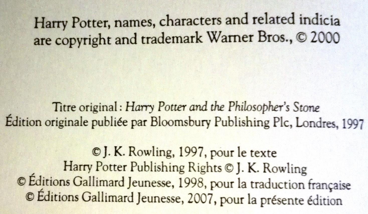 Harry Potter a L