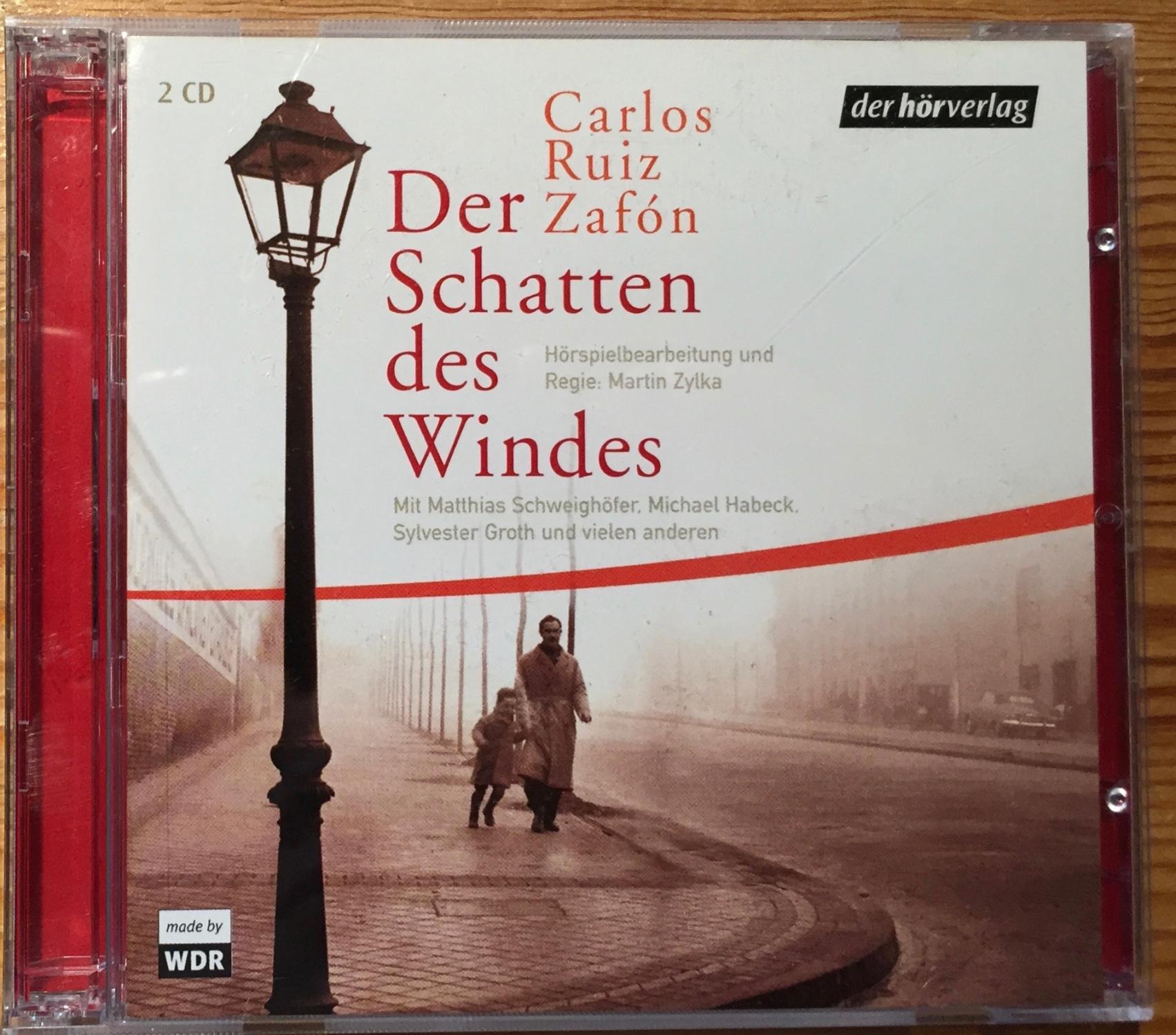 Der Schatten des Windes. (2 CDs) - Ruiz Zafon, Carlos