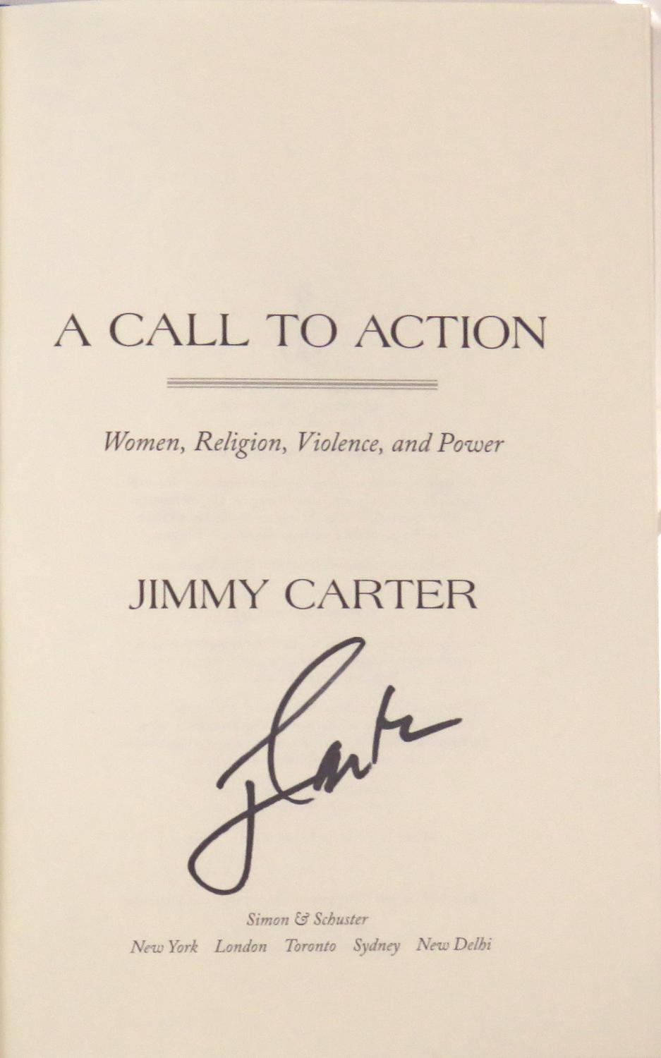 A Call To Action; Women, Religion, Violence, and Power by