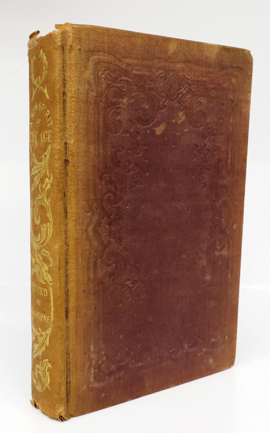 A New Spirit of the Age par HORNE, R. H. (ed.): Good Cloth (1844) First ...
