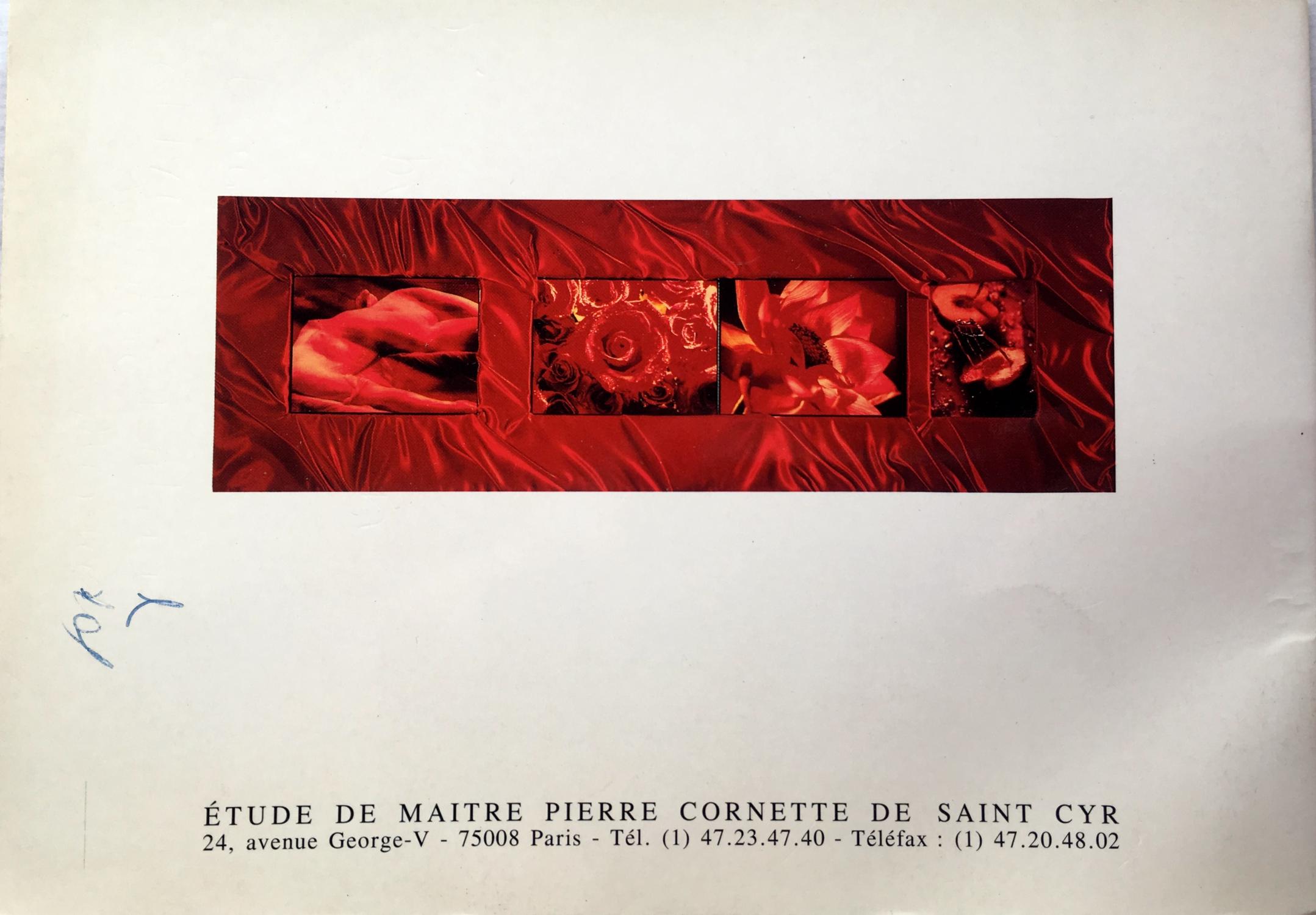 LA FEMME ET L'ELEGANCE. PHOTOGRAPHIES 1930-1990. Me Pierre CORNETTE DE SAINT CYR commissaire priseur [Bon] [Couverture souple]