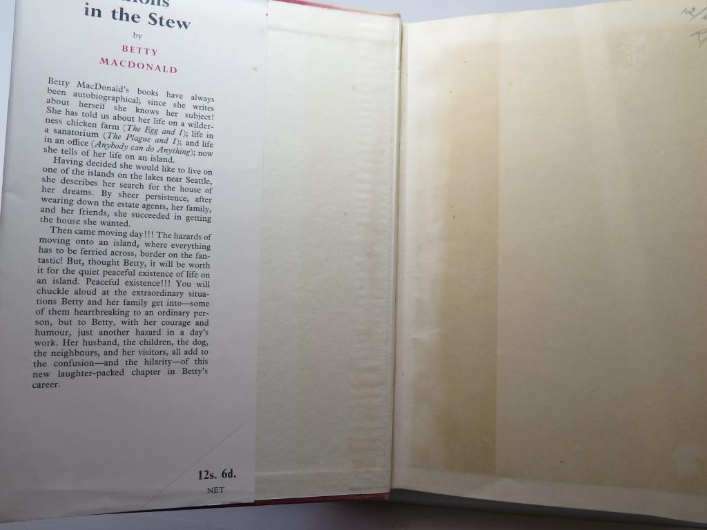 Onions in the Stew by Betty MacDonald Onions in the Stew by Betty MacDonald