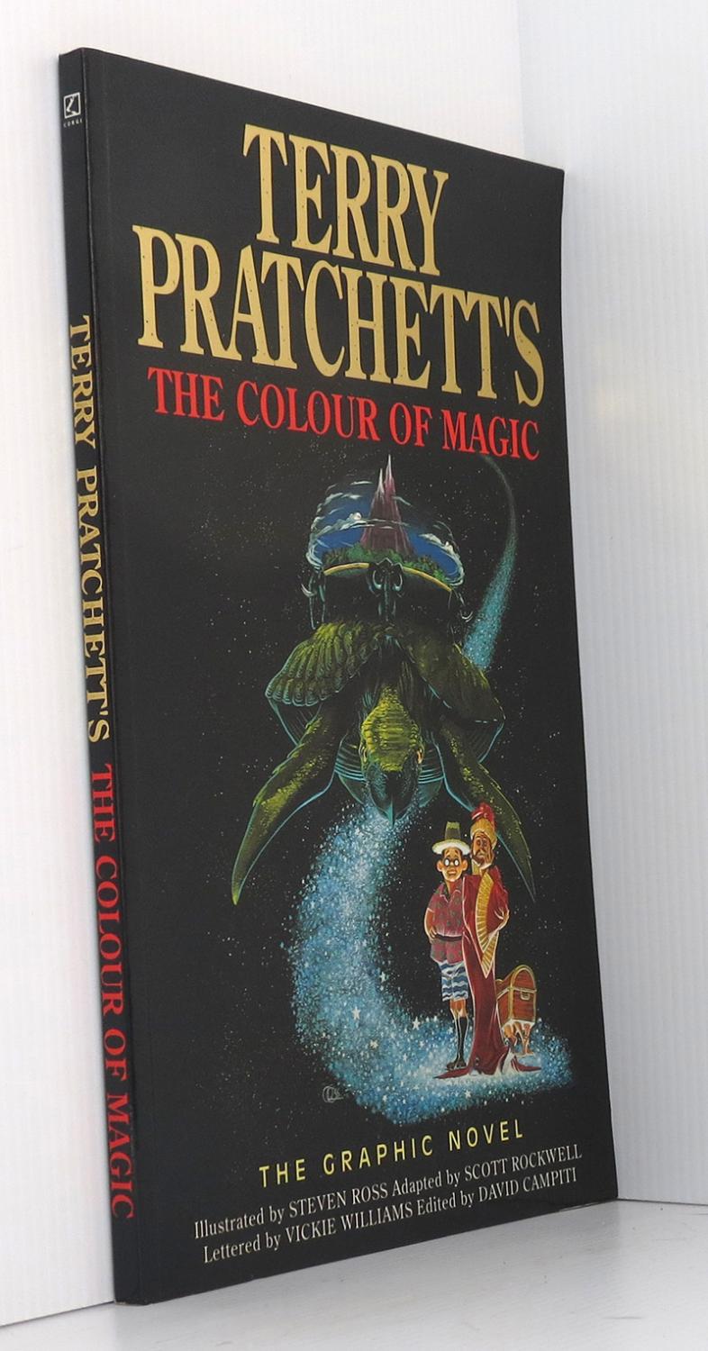 The Colour Of Magic Graphic Novel By Pratchett Terry Fine Soft Cover 1991 1st Edition Durdles Books Ioba