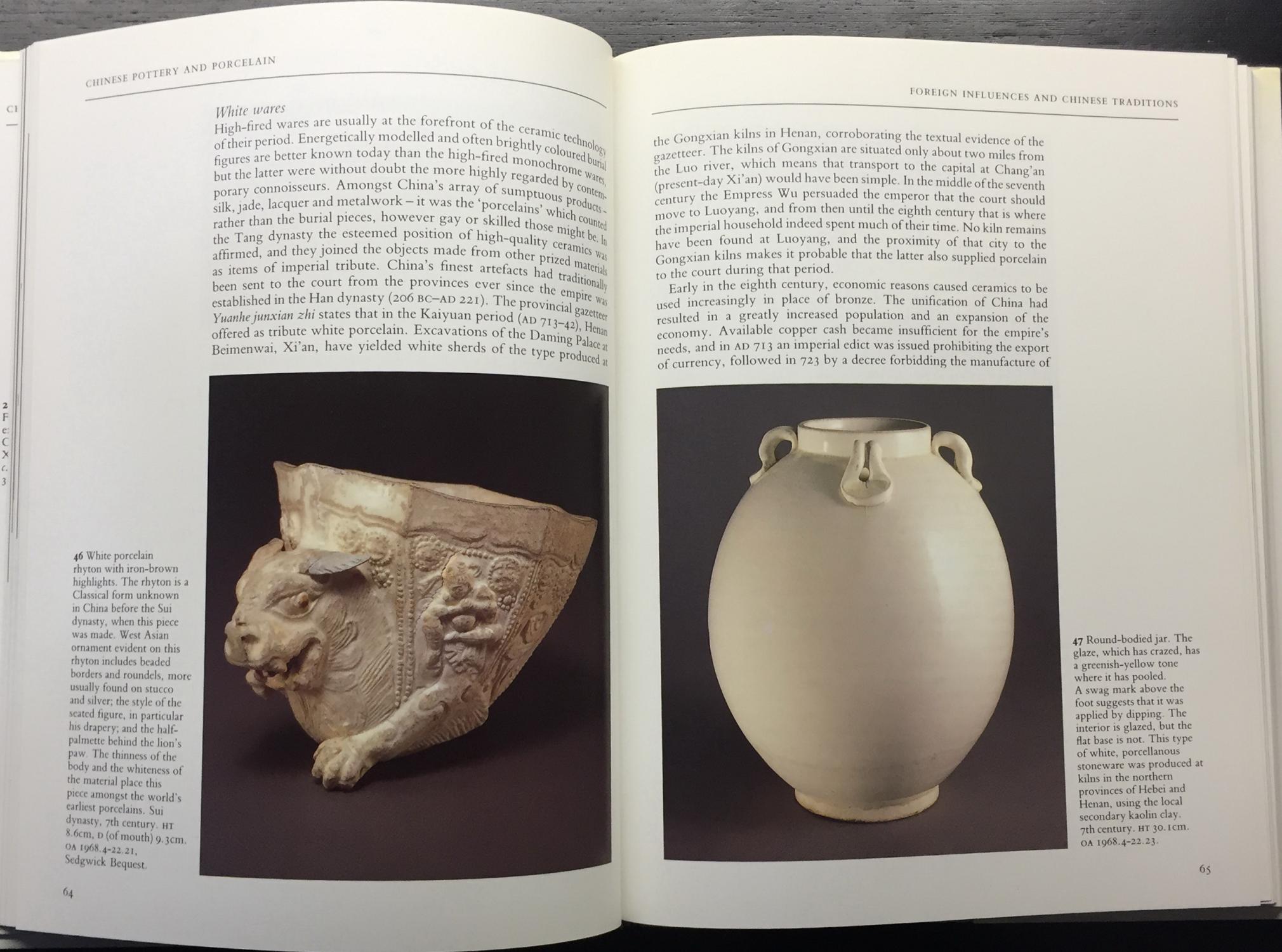 Chinese Pottery and Porcelain: From Prehistory to the Present by ...