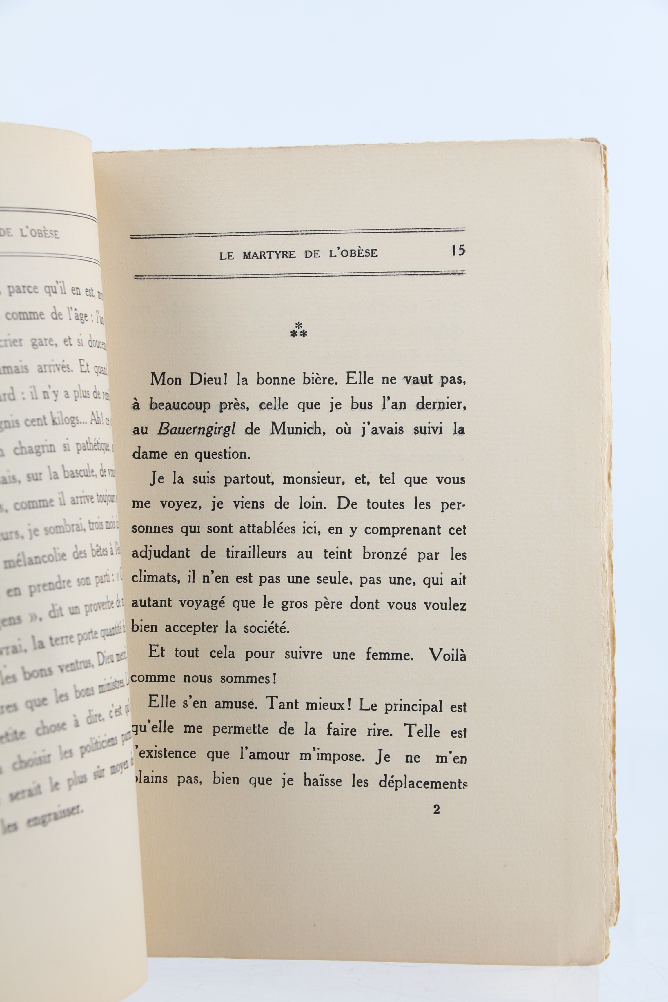 Le martyre de l'obèse by BERAUD Henri: couverture souple (1922 ...