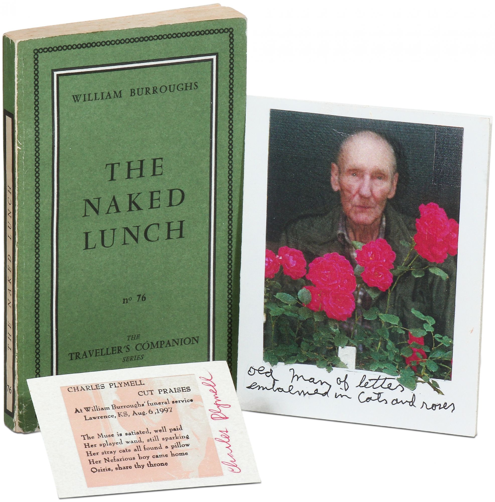 NAKED LUNCH by William S. Burroughs 1st/1st printing HCDJ 