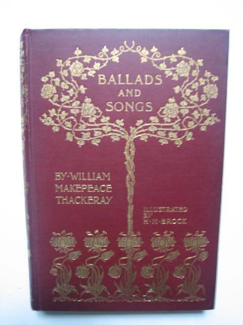 Ballads and Songs THACKERAY William Makepeace [Assez bon] [Couverture rigide]
